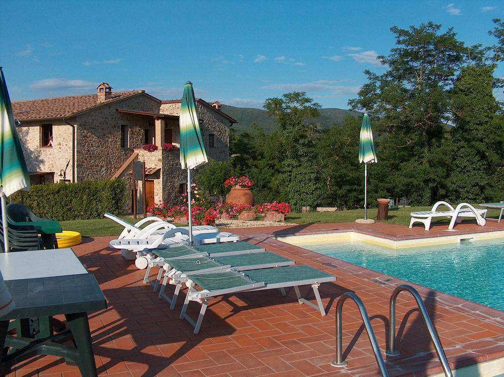 Borgo Il Villino Pension Casole dʼElsa Buitenkant foto