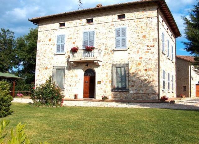 Borgo Il Villino Pension Casole dʼElsa Buitenkant foto