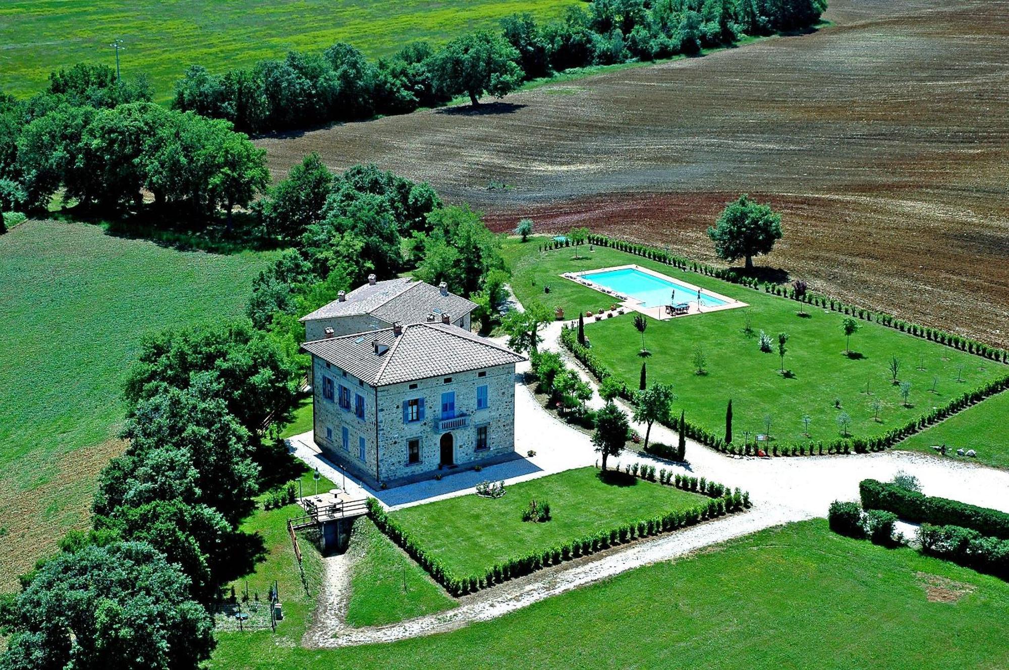 Borgo Il Villino Pension Casole dʼElsa Buitenkant foto