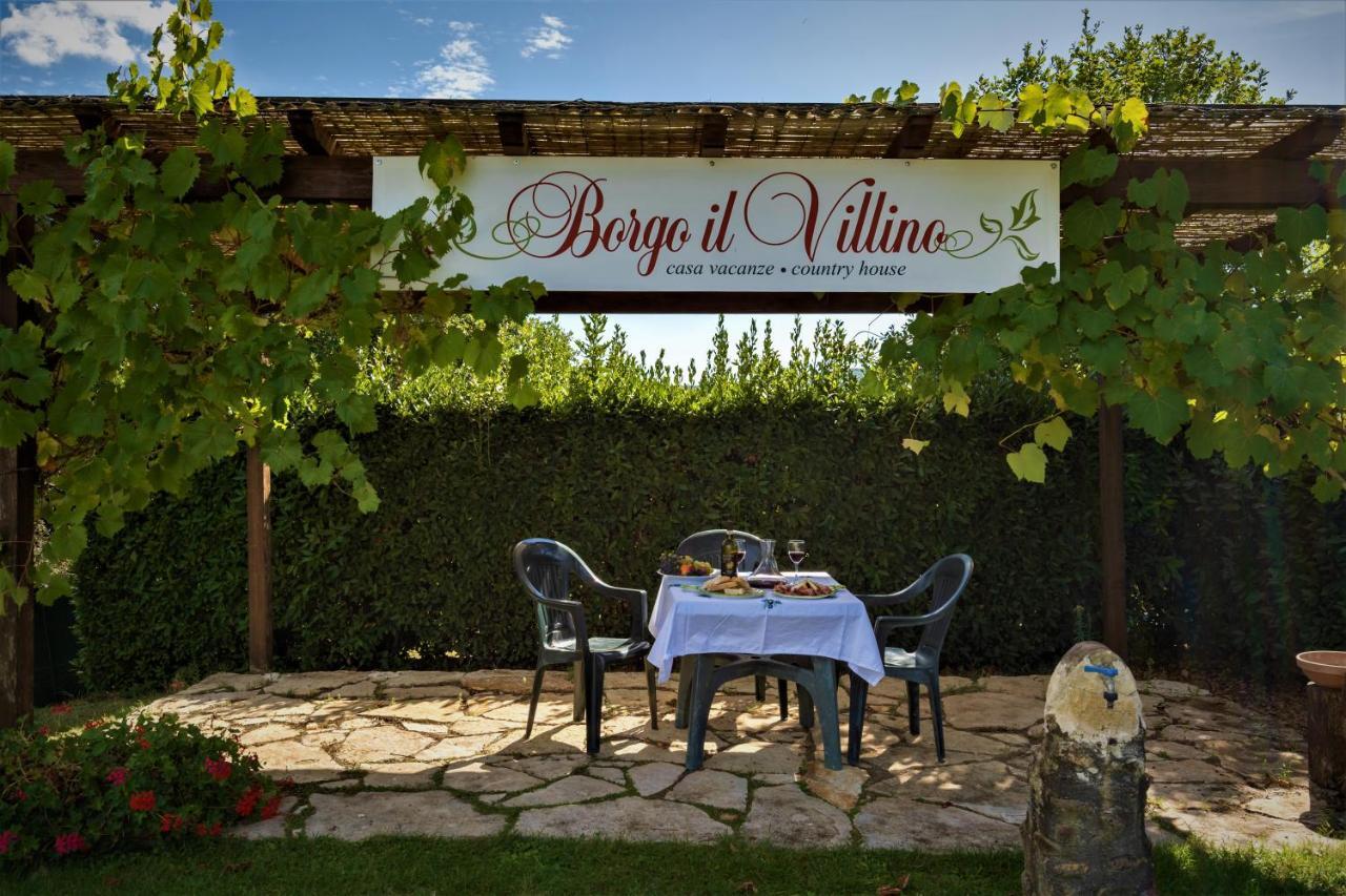 Borgo Il Villino Pension Casole dʼElsa Buitenkant foto