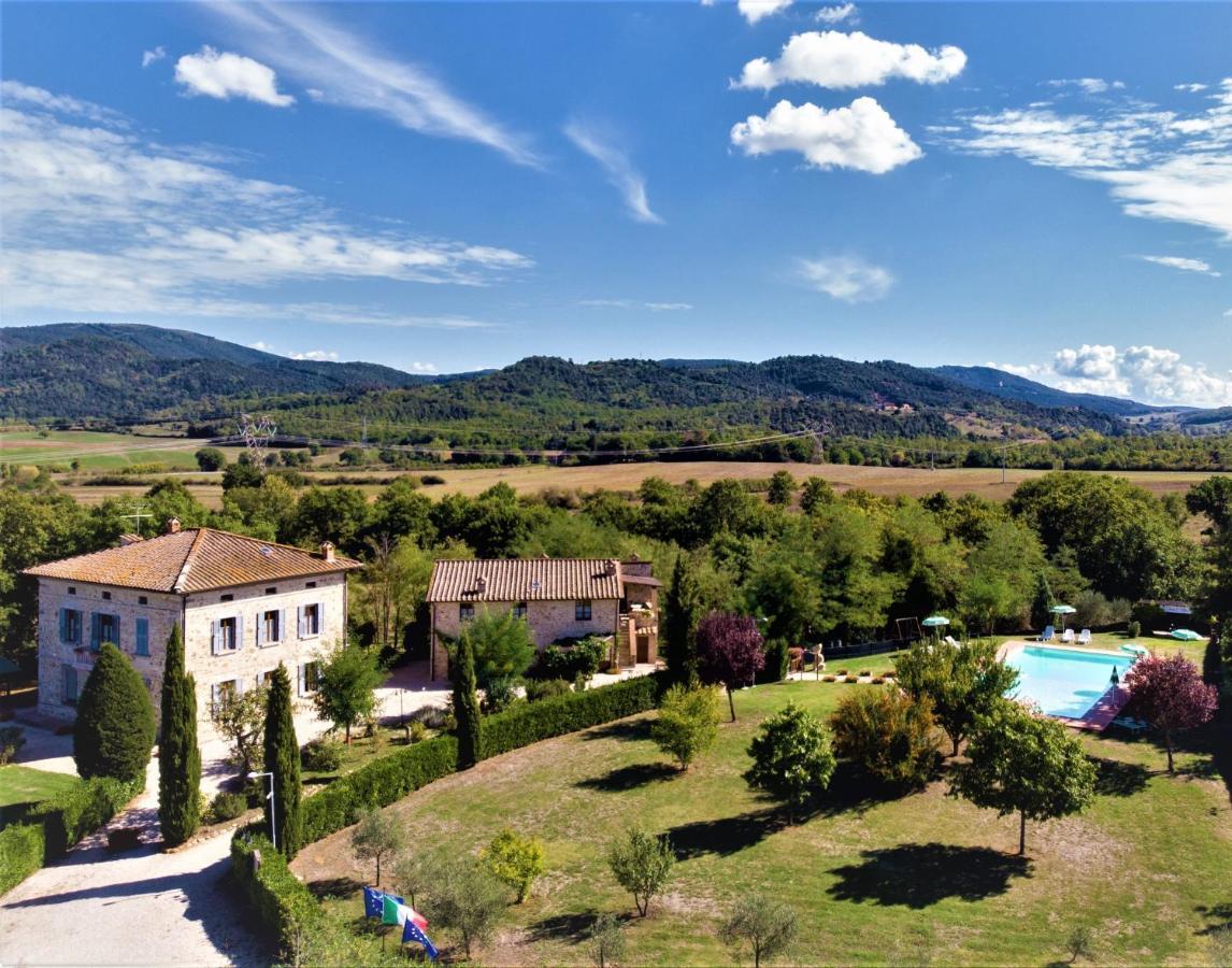 Borgo Il Villino Pension Casole dʼElsa Buitenkant foto