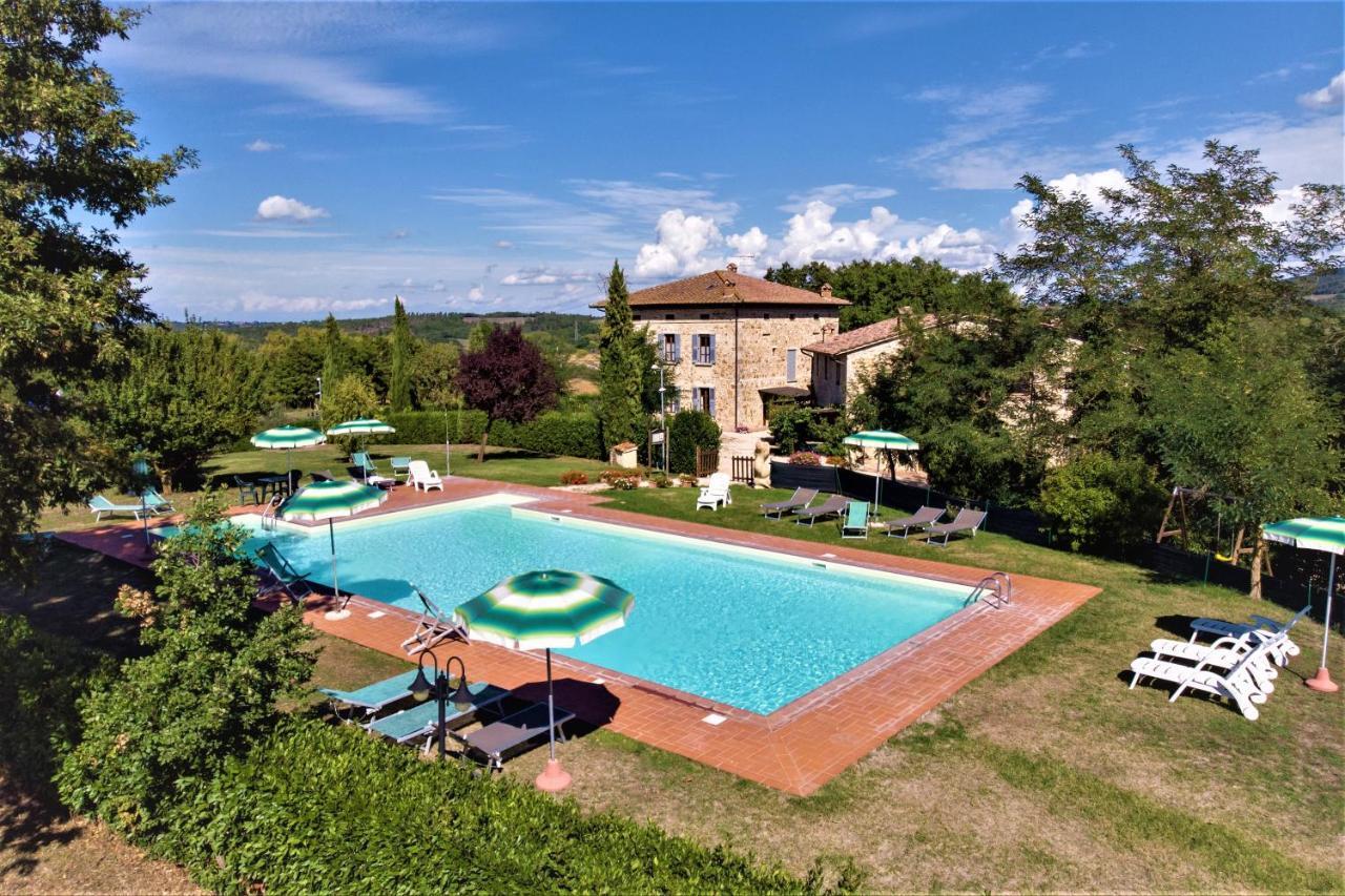 Borgo Il Villino Pension Casole dʼElsa Buitenkant foto