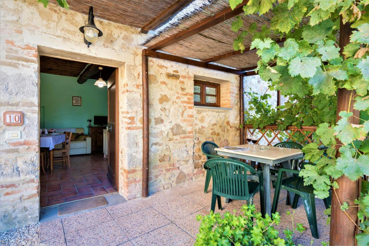 Borgo Il Villino Pension Casole dʼElsa Buitenkant foto