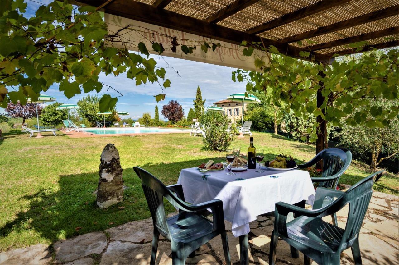 Borgo Il Villino Pension Casole dʼElsa Buitenkant foto