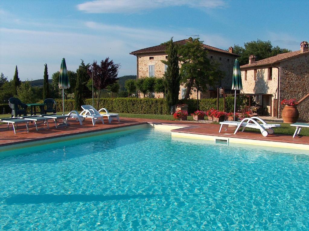 Borgo Il Villino Pension Casole dʼElsa Buitenkant foto
